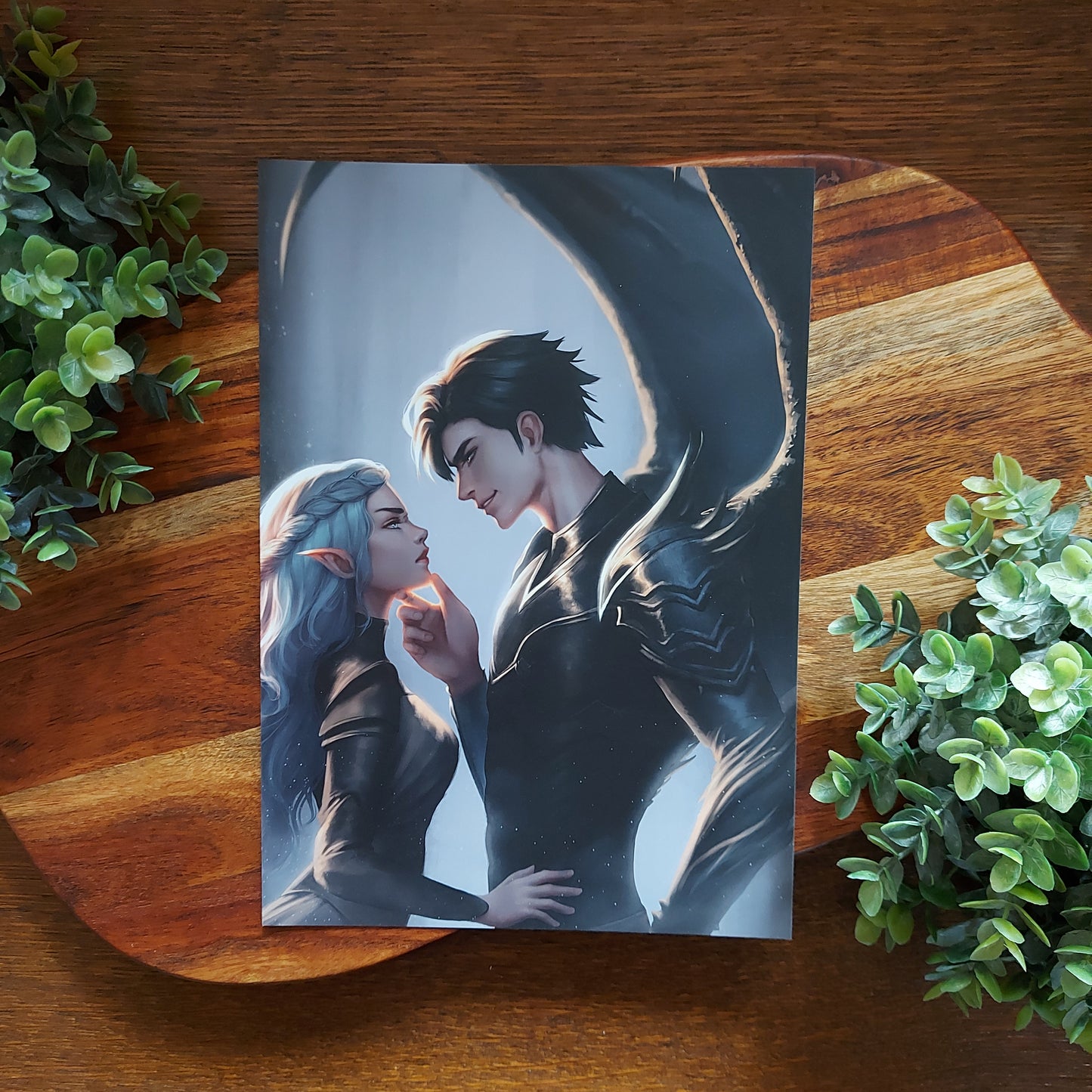 Art print: Flame and Thorns 1