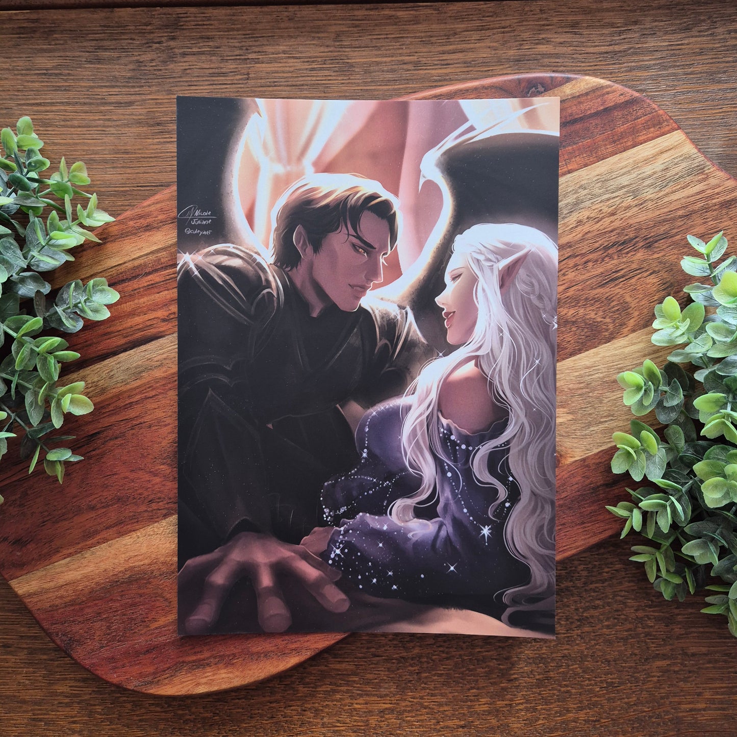 Art print: Flame and Thorns 17