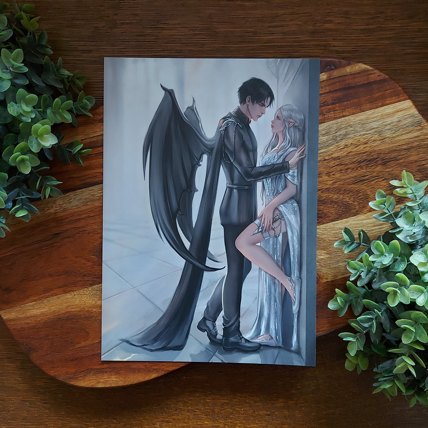 Art print: Flame and Thorns 2