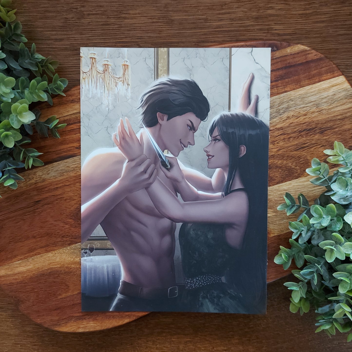 Art print: Audrey and Callan 1