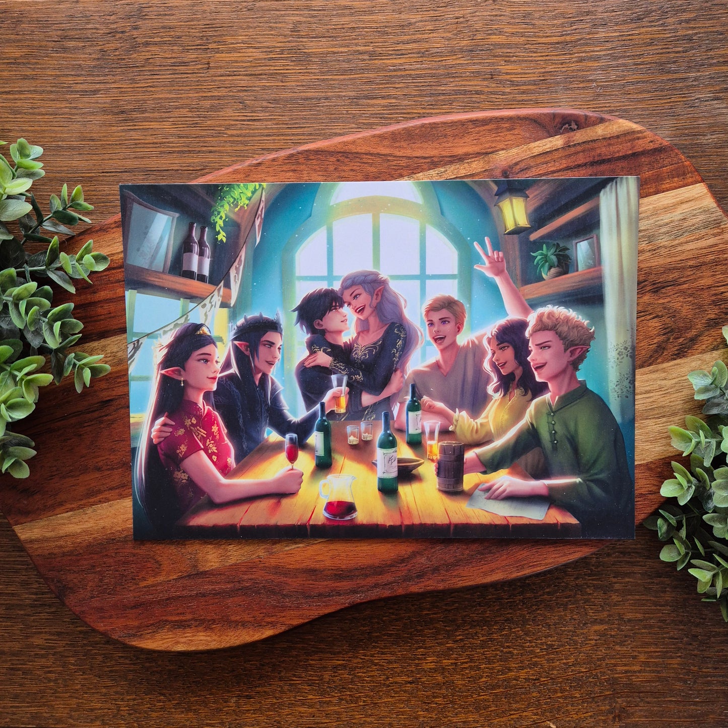 Art print: Flame and Thorns 22