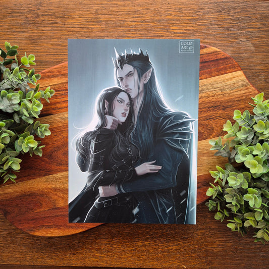 Art print: Flame and Thorns 21