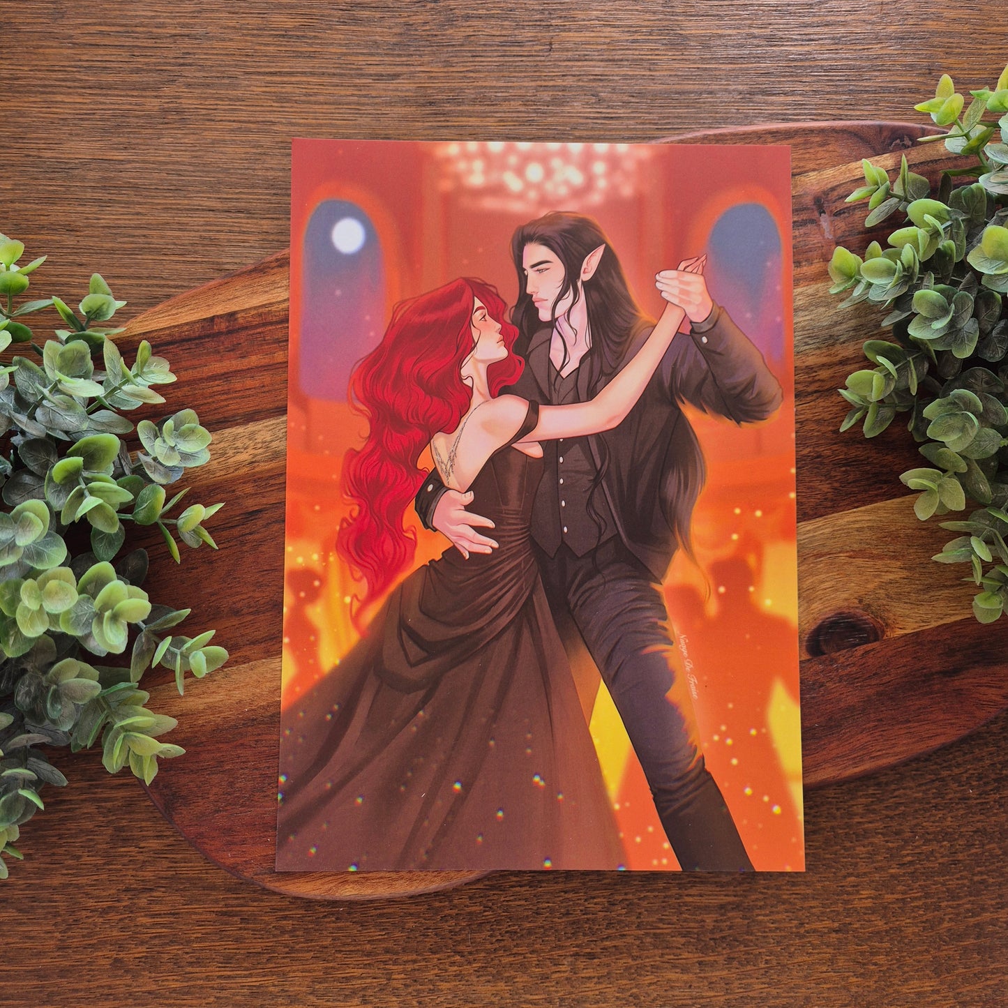 Art print: Kenna and Mordren 3