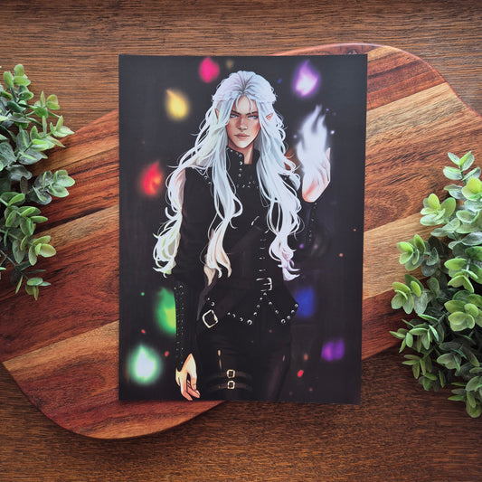 Art print: Flame and Thorns 18