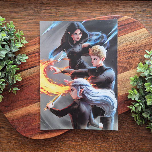 Art print: Flame and Thorns 20