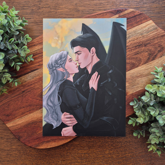 Art print: Flame and Thorns 14