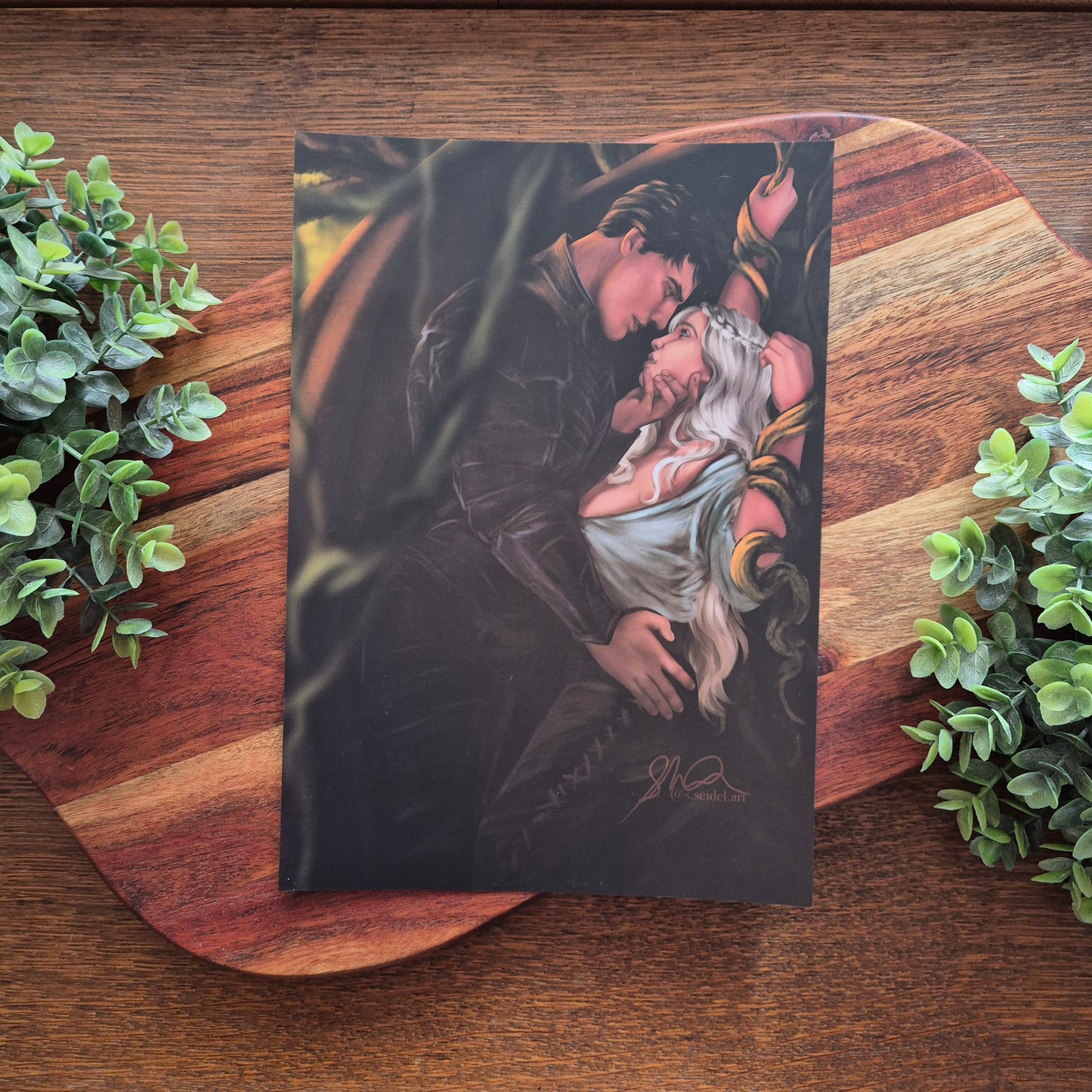 Art print: Flame and Thorns 16