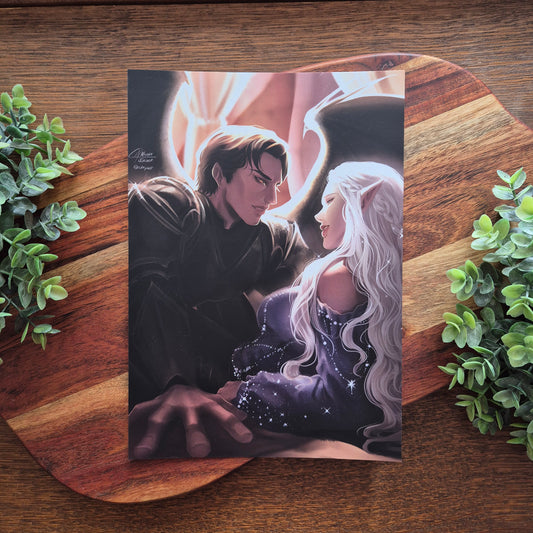 Art print: Flame and Thorns 17