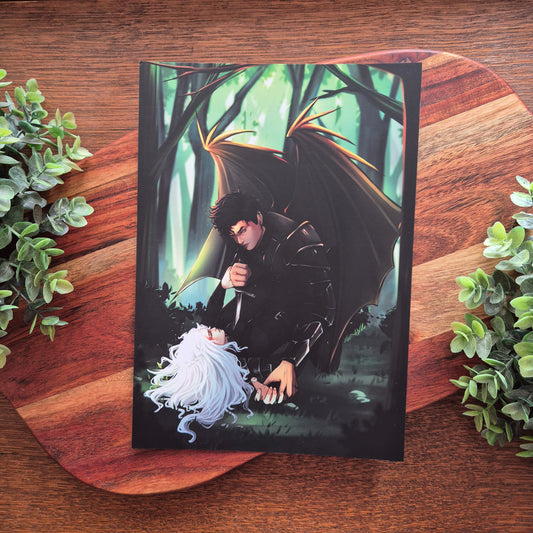 Art print: Flame and Thorns 19