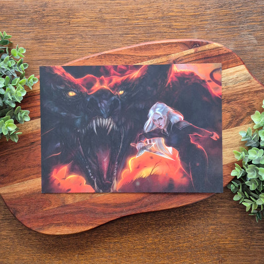 Art print: Flame and Thorns 25